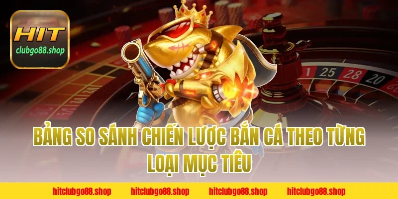 Bảng So Sánh Chiến Lược Bắn Cá Theo Từng Loại Mục Tiêu